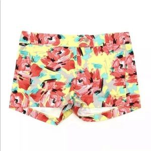 J Crew Floral Stretch Chino Short